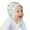 Bamboo and Cotton Double Sided Baby Beanie for Newborns Hospital Hat Reversible Breathable All Seasons Bonnet NB Size 0 Months