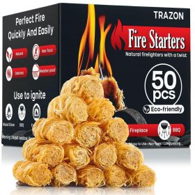 Fire Starters for Indoor Fireplace Campfires Wood Stove Grill Charcoal Chimney Fire Pit BBQ Accessories