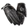 Women's Winter PU Leather Gloves, Warm Thermal Touchscreen Texting Typing