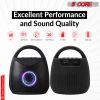 5 Core Bluetooth Speaker Wireless Outdoor Portable Waterproof Loud Small Blue Tooth USB Bocinas for Patio Pool Party Beach Home Travel - BLUETOOTH-13B