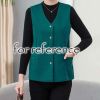 Womens Spring Autumn Thin Waistcoat Jacket Cloth Waistcoat Vest Tank Top Outerwear Innerwear; Green