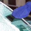 Ice Scraper Glove Car Windshield Snow Scraper Remover Glove Lined of Fleece Winter Ice Scraper Mitt