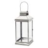 Hobbs Stainless Steel 16" Lantern, Silver