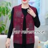 Wine Red Checker Waistcoat Womens Spring Autumn Thin Sleeveless Jacket Cloth Waistcoat Vest Tank Top Outerwear Innerwear