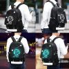 Luminous Backpack Noctilucent School Bags Daypack USB chargeing Port Laptop Bag