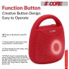 5 Core Bluetooth Speaker Wireless Outdoor Portable Waterproof Loud Small Blue Tooth USB Bocinas for Patio Pool Party Beach Home Travel - BLUETOOTH-13R