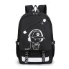 Luminous Backpack Noctilucent School Bags Daypack USB chargeing Port Laptop Bag