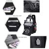 Luminous Backpack Noctilucent School Bags Daypack USB chargeing Port Laptop Bag