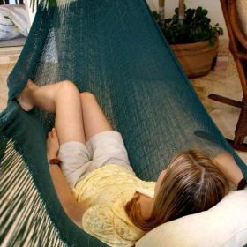 Mayan Hammock - Double (Color: Ultramarine)