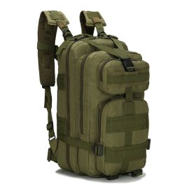 Outdoor Tactical Bag Camping Sports Backpack (Color: army green)