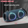 100W high power bluetooth speaker portable RGB colorful light waterproof wireless subwoofer360stereo surround TWS Caixa de som