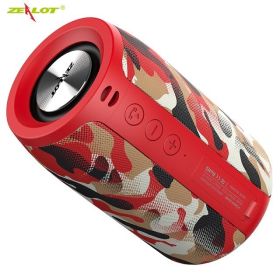 Bluetooth Speaker Bass Wireless Portable HIFI Stereo Waterproof Sound Box Outdoor Stereo Loudspeaker Music Centre (Ships From: China)