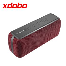 X8 60W Portable Wireless Bluetooth Speakers TWS Bass with Subwoofer IPX5 Waterproof Connection distance 12m 15H Play time (Ships From: China)