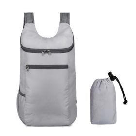 Outdoor Sports Bag for Camping Hiking Mountaineering Fishing Cycling (Type: Sports Bag, Color: Gray)