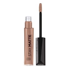 RIMMEL LONDON Stay Matte Liquid Lip Color (Color: Latte To Go)