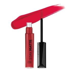 RIMMEL LONDON Stay Matte Liquid Lip Color (Color: Fire Starter)