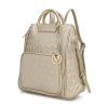 MKF Collection Torra Milan Signature Trendy Backpack by Mia k