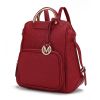 MKF Collection Torra Milan Signature Trendy Backpack by Mia k