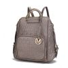 MKF Collection Torra Milan Signature Trendy Backpack by Mia k