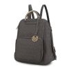 MKF Collection Torra Milan Signature Trendy Backpack by Mia k