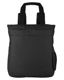 Men's Reflective Convertible Backpack Tote - BLACK/ CARBON - OS (Color: Black, size: OS)