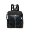 MKF Collection Nishi Plaid Backpack Women by Mia K