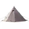 Hot Tent with Stove,4 Season,4-6 Person Tipi Tent, Family Tent for Camping Backpacking Hunting Fishing Waterproof WindProof Tent