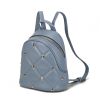 MKF Collection Hayden Quilted Vegan Leather with Studs Women Backpack by Mia K