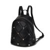 MKF Collection Hayden Quilted Vegan Leather with Studs Women Backpack by Mia K