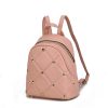 MKF Collection Hayden Quilted Vegan Leather with Studs Women Backpack by Mia K