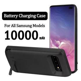 10000mAh Battery Charger Case for Samsung Galaxy S8 S9 S10 S20 S21 S22 Plus Note 8 9 10 20 Plus Ultra Charging Case Power Bank (Color: S21 Ultra)