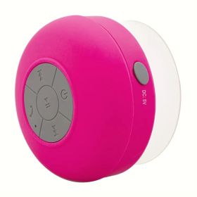 Ethos Waterproof Mini Drop Shower Speaker (Color: PInk)