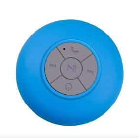 Ethos Waterproof Mini Drop Shower Speaker (Color: Blue)