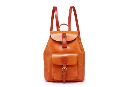 Old Trend Genuine Leather Isla Backpack (Color: Camel)