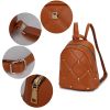 MKF Collection Hayden Quilted Vegan Leather with Studs Women Backpack by Mia K