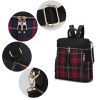 MKF Collection Nishi Plaid Backpack Women by Mia K