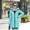 11 Colors Winter Women Fashion Ultra Light Down Jacket Duck Down Hooded Jackets Warm Slim Coat Female Solid Outwear Clothing