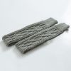 Knitted Over Knee Leg Warmers For Indoor Household Hosiery Wool Warm Knee Pads Double Diamond Floor Socks