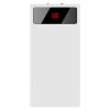 20000mAh Power Bank Ultra Thin External Battery Pack Phone Charger Dual USB Ports Flashlight Battery Remain Display