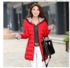 11 Colors Winter Women Fashion Ultra Light Down Jacket Duck Down Hooded Jackets Warm Slim Coat Female Solid Outwear Clothing