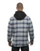 Burnside B8620 Men's Hooded Flannel Jacket