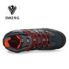 DWZRG Men Hiking Shoes Waterproof Leather Shoes Climbing & Fishing Shoes New Popular Outdoor Shoes Men High Top Winter Boots