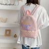 Mermaid Kids Backpack, Sparkly Sequins Backpack for Girls