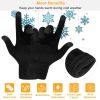 Unisex Winter Knit Gloves Touchscreen Outdoor Windproof Cycling Skiing Winter Warm Gloves