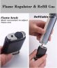 Pipe Lighter Soft Flame Refillable Gas Wooden Case Fire Starter Cigarette Candle Lighter For Men Women Gift