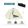 Camping dome tent is suitable for 2/3/4/5 people, waterproof, spacious, portable backpack tent, suitable for outdoor camping/hiking