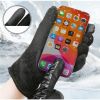 Men's Winter PU Leather Gloves, Warm Thermal Touchscreen Texting Typing