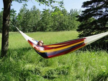 Mayan Hammock - Double (Color: Hot Colors)